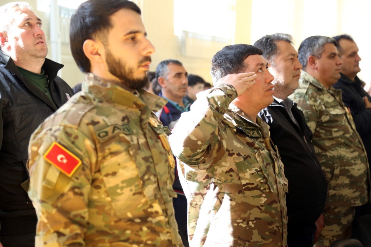 Daşkəsən şəhidlərinin xatirəsinə həsr olunan voleybol birinciliyi keçirildi - FOTOLAR